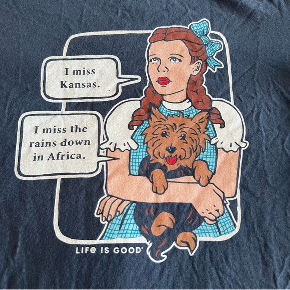 ***SOLD*** Life is Good Wizard of Oz I Miss Kansas - Picture 2 of 4